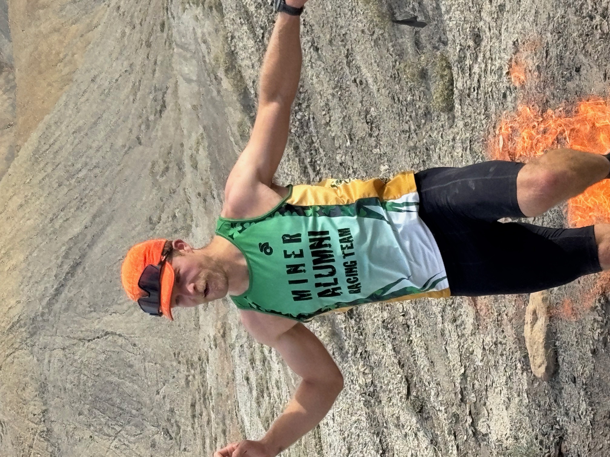 Ian Rogers finishes the Grumble