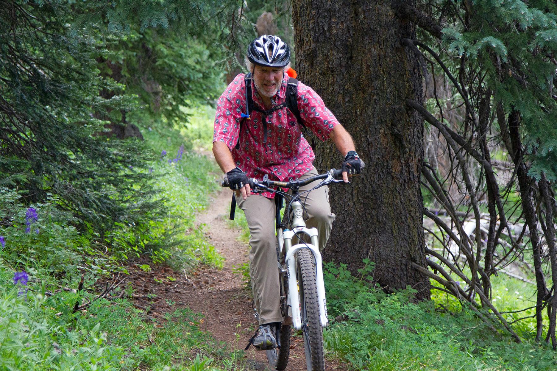 Tom Ela, the organizer of Crag Crest 2020 Trail Race