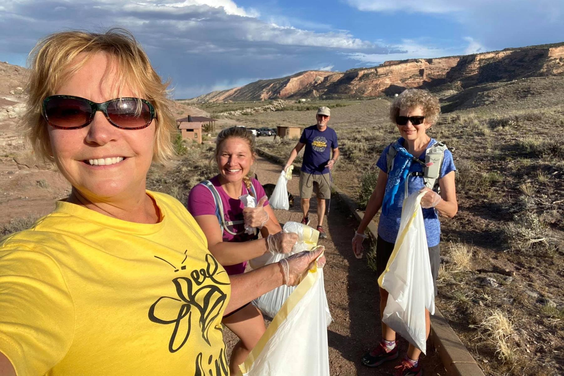 Flume Canyon and Pollock Bench Trail Work - May 2021