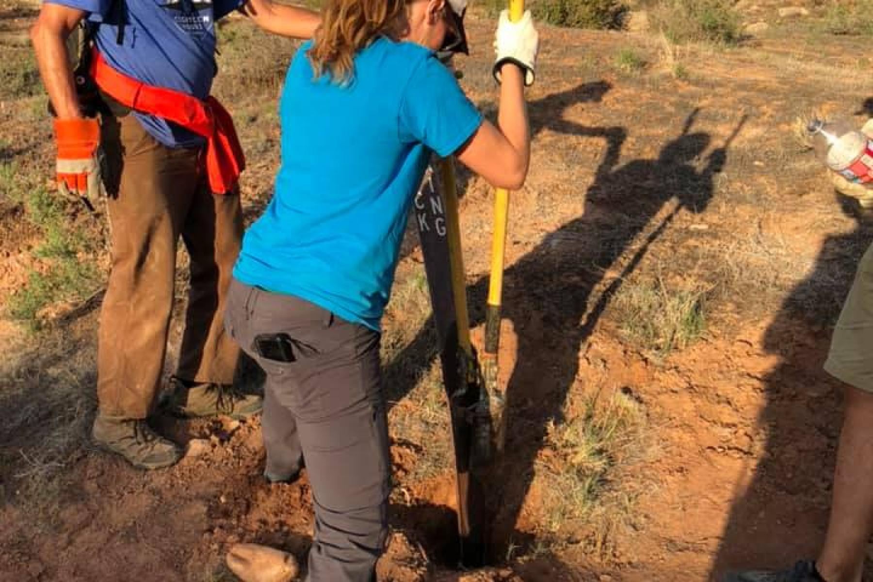 Flume Canyon and Pollock Bench Trail work day - May 2021