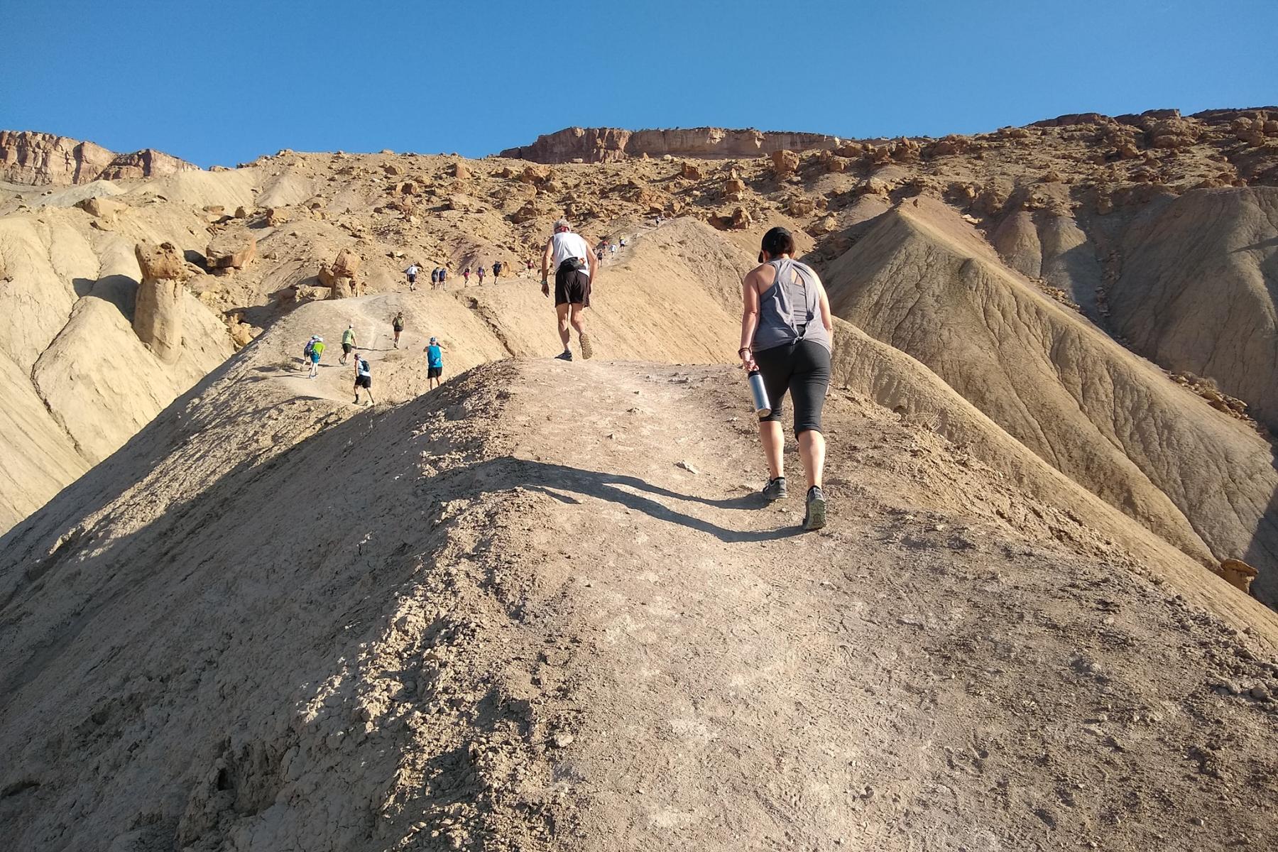 There is a *bit of climbing in this race