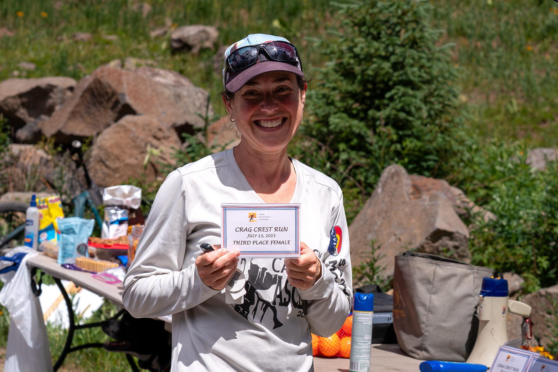 Mesa Monument Striders Crag Crest Trail Run – July 13, 2025