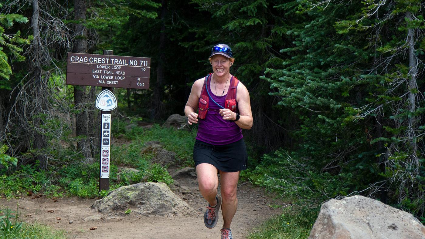Penny Vercilline, Crag Crest 2020 Trail Race